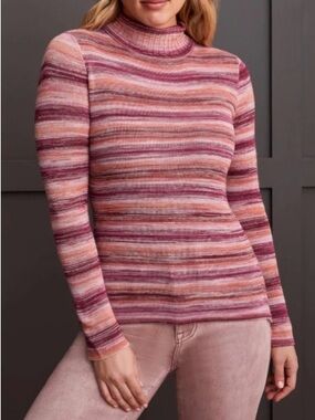 TRIBAL JEANS Sweater Turtleneck WINE L